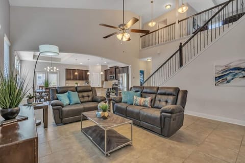 open roomy living space