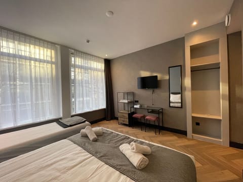 Basic Triple Room | In-room safe, desk, free WiFi, bed sheets