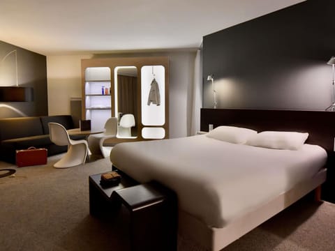 Desk, blackout drapes, soundproofing, iron/ironing board