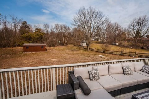 Huge backyard to play in!