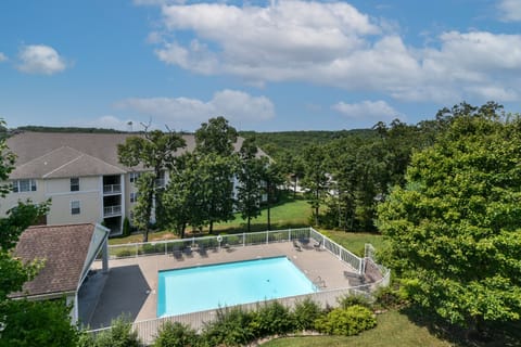 A View Of The Pool And The Beautiful Ozark Mountains!