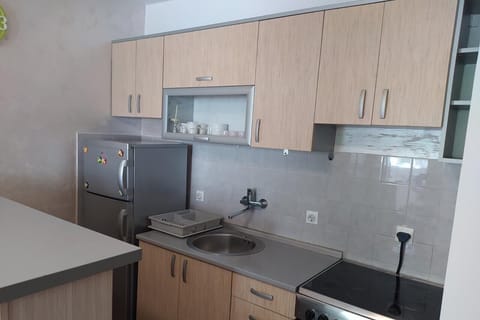 Our kitchen is big enough and it has everything you need