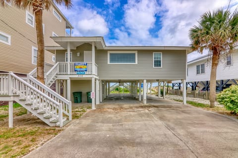 Misty Harbor is located on the oceanfront in Cherry Grove Beach!