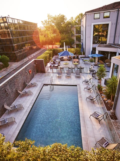 Seasonal outdoor pool