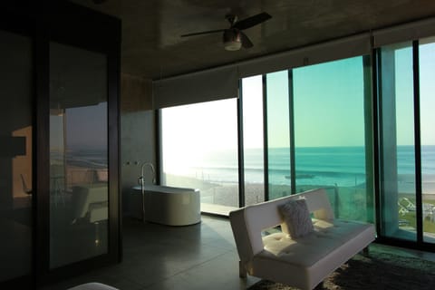 Honeymoon Studio Suite, Sea View | Egyptian cotton sheets, premium bedding, down comforters