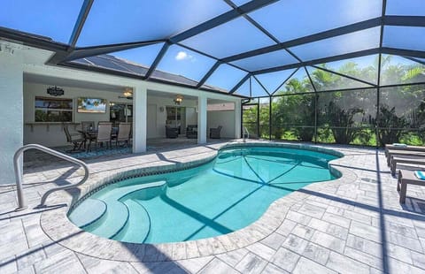 Lanai and Pool Space at Cape Haven
