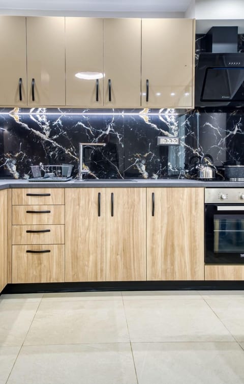 Suite, Sea View | Private kitchen | Fridge, oven, stovetop, espresso maker