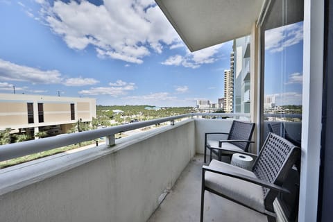 Private balcony off the 2nd bedroom.