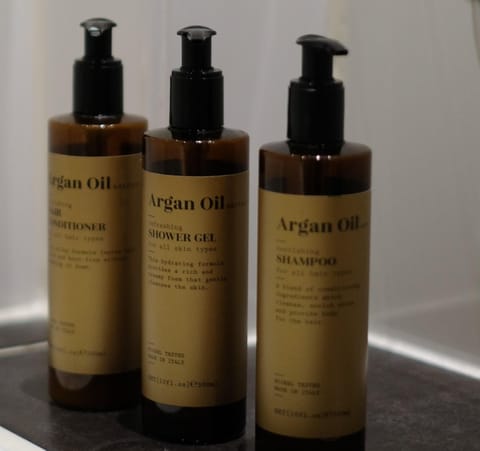 Panoramic Room | Bathroom | Hair dryer, towels