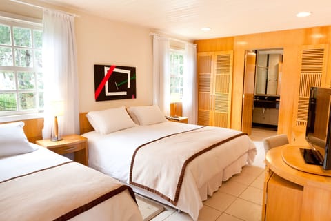 Hypo-allergenic bedding, minibar, in-room safe, blackout drapes