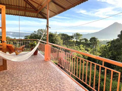 Side balcony-second floor
