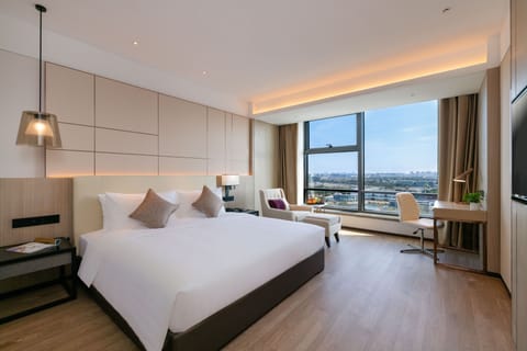 Standard Double Room | Minibar, in-room safe, desk, laptop workspace
