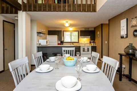 Dining Room table next to kitchen