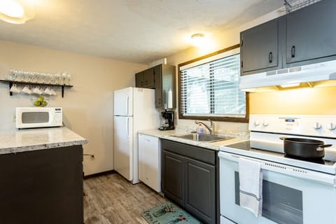Fully stocked kitchen