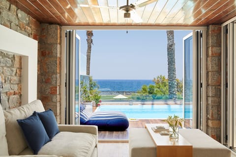 Beachfront Villa with Private Pool | View from room