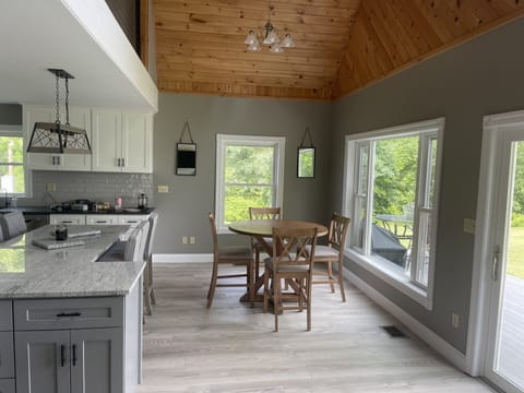 High Top Kitchen Table with Great Lake views