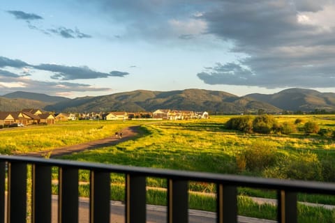 Beautiful mountain views from the porch.