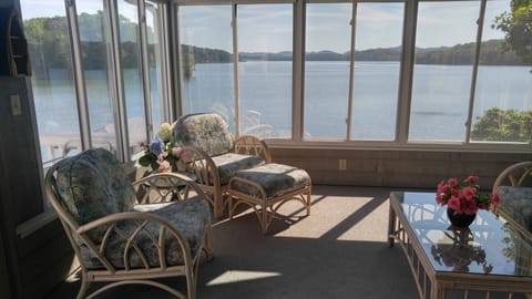 No matter the season, our sunroom has always been our favorite hangout!