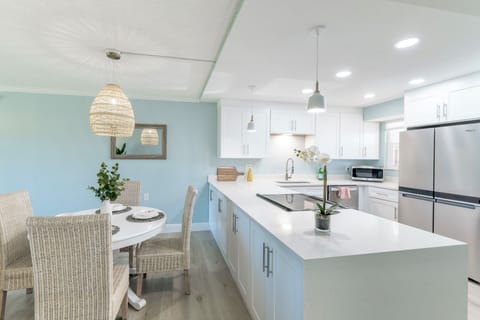 Updated and bright kitchen with plenty of counter space