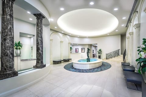 Interior entrance