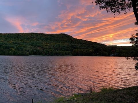 Sunset View from the porch