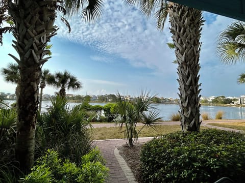 View from condo patio