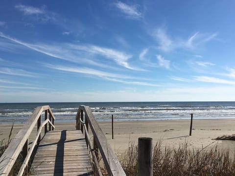 View of the beach