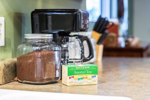 Coffee Maker and Complimentary Tea