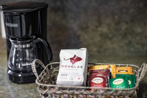 Complimentary coffee to brighten your day.