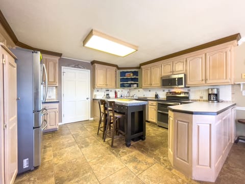 Kitchen on main level