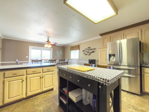 Kitchen on main level