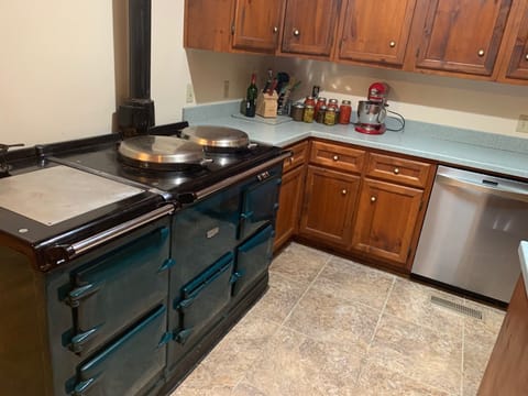 AGA stove and dishwasher 