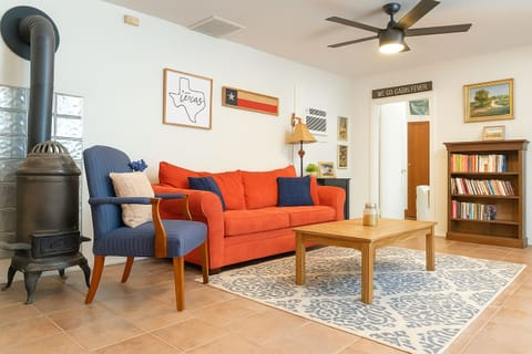 Welcome to the open concept cabin on the farm!