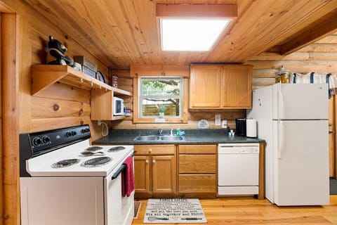 Fully stocked kitchen w/Keurig and drip coffee machines.  Creamers, coffees.