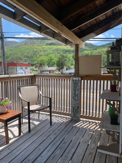 Porch at Lou’s Loft
