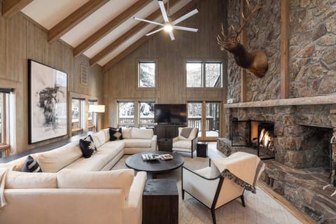 Soaring Living Room Ceilings