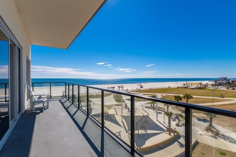 Balcony views from kitchen/living room.
