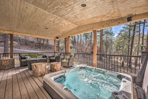 Ruidoso Vacation Rental Cabin | 5BR | 3BA | 2 Stories | 1,808 Sq Ft