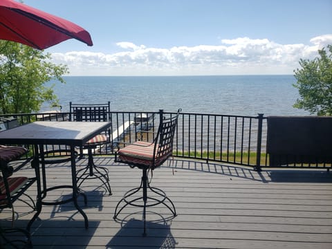 relax in this peaceful setting and hear the waves