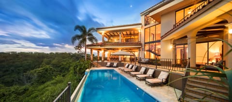 Exterior Terrace and pool with Ocean View