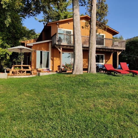 House From Lake