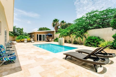 Outside pool