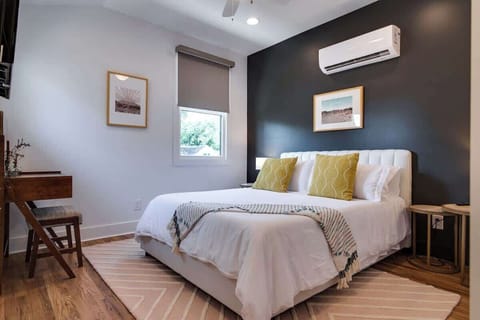 Experience blissful nights on our luxurious queen-size memory foam mattress in the primary suite!