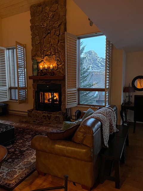 Evening mountain views