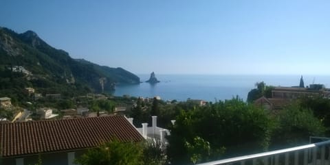 View from the private balcony
