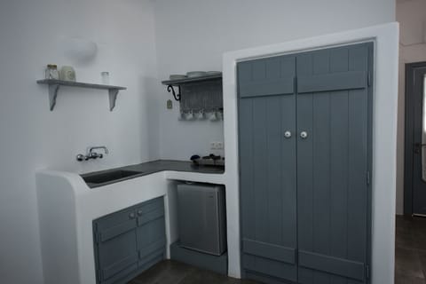 Superior Apartment | Private kitchen | Electric kettle, highchair