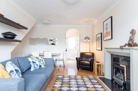 Open plan living dining area
