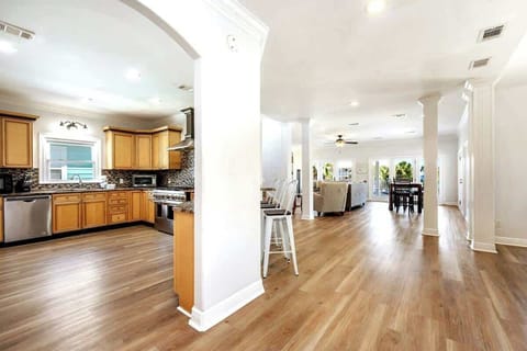 The second floor living space is simply jaw-dropping!