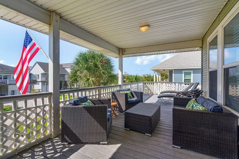 Galveston Vacation Rental | 3BR | 2BA | 1,300 Sq Ft | Stairs Required