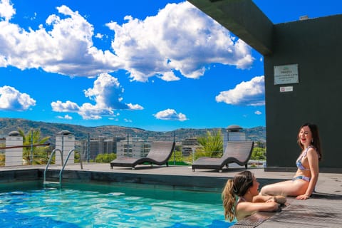 Seasonal outdoor pool